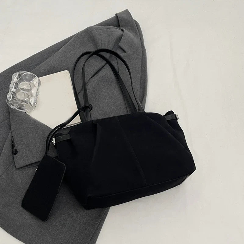 Maribel Suede Bucket Tote