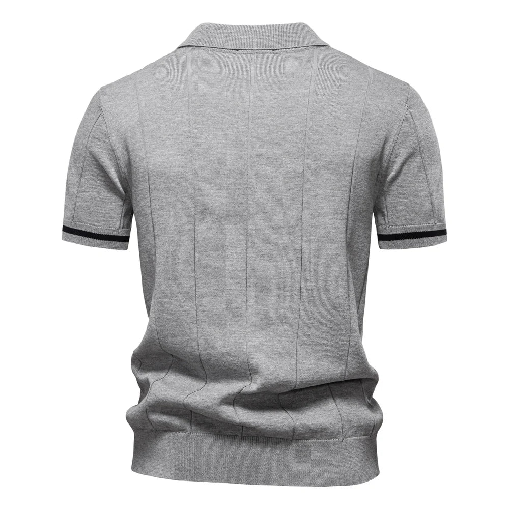 Hudson Zip Polo