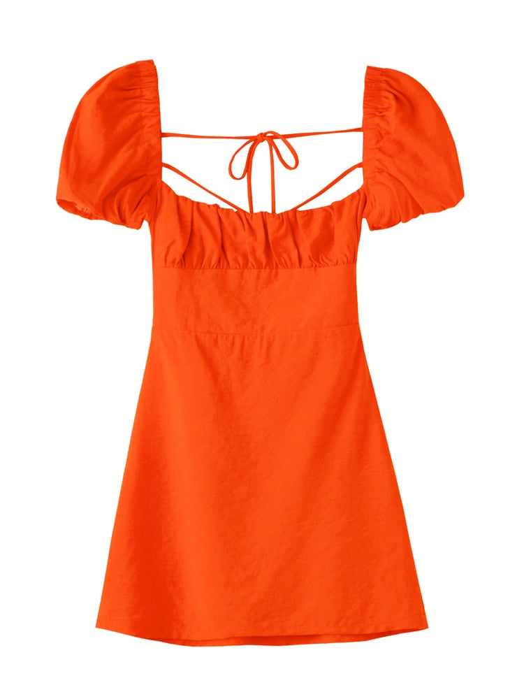 JOLINE DRESS Orange