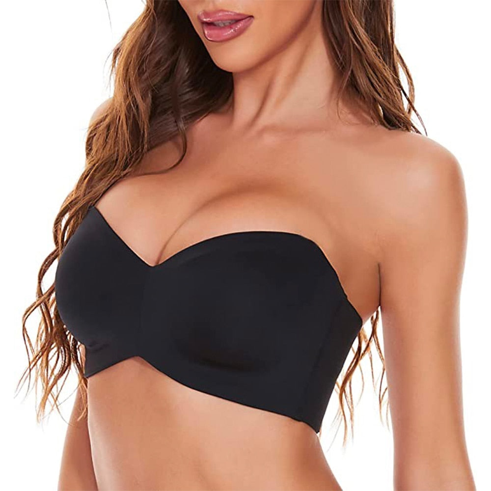 Plus Size Strapless Bra Full Support - Special 25% OFF
