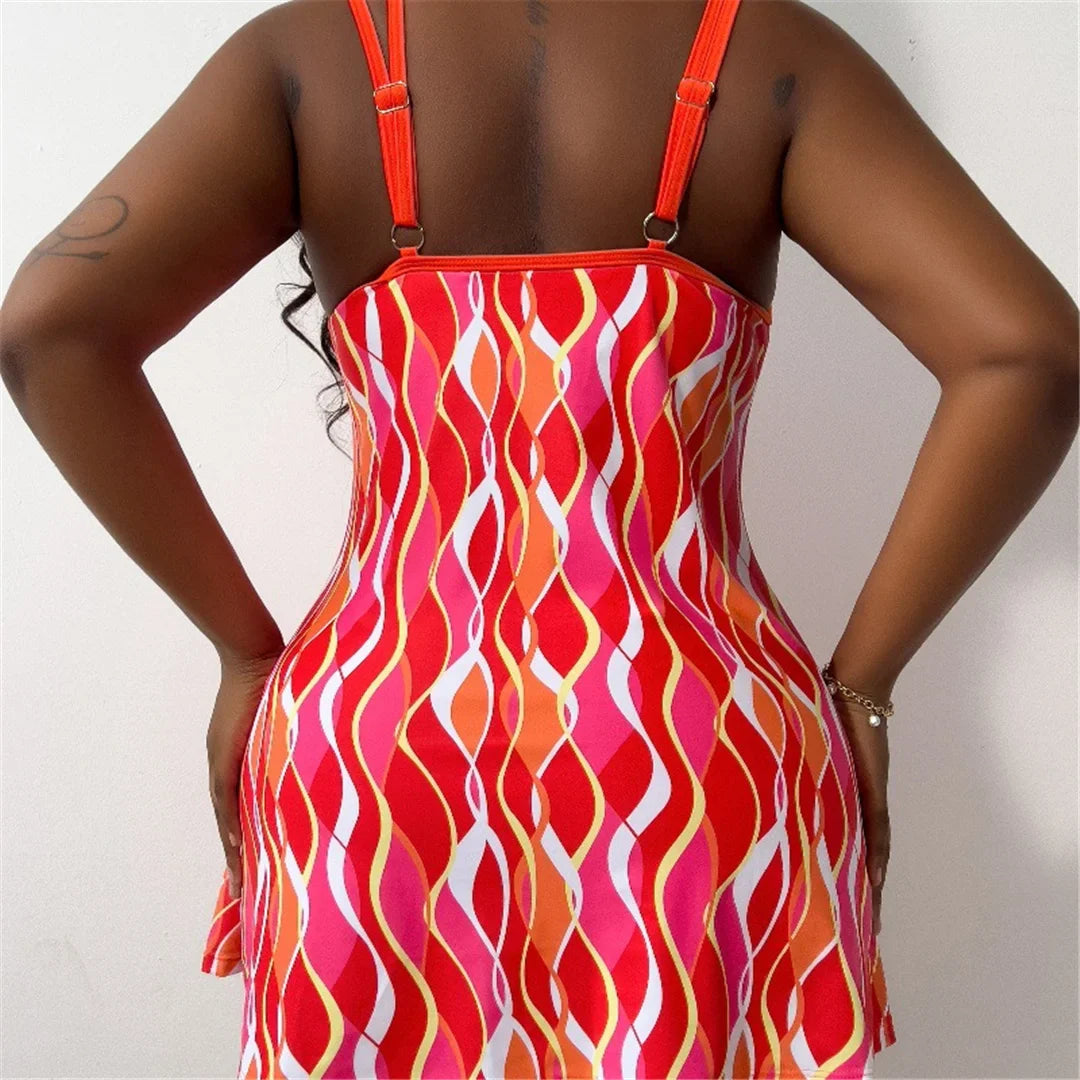 Printed Bikini Large Size