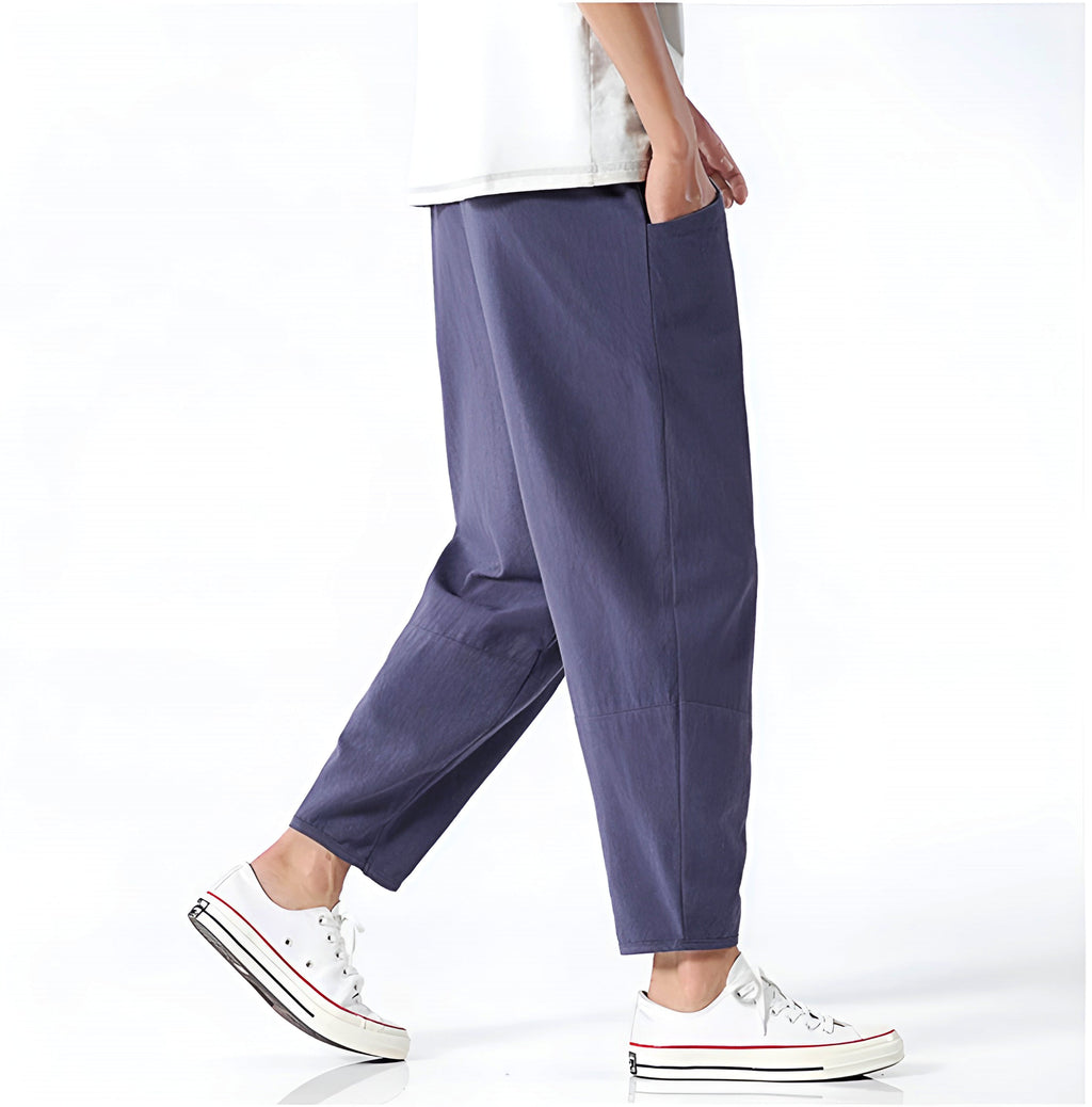 Paul Cropped Cotton Pants