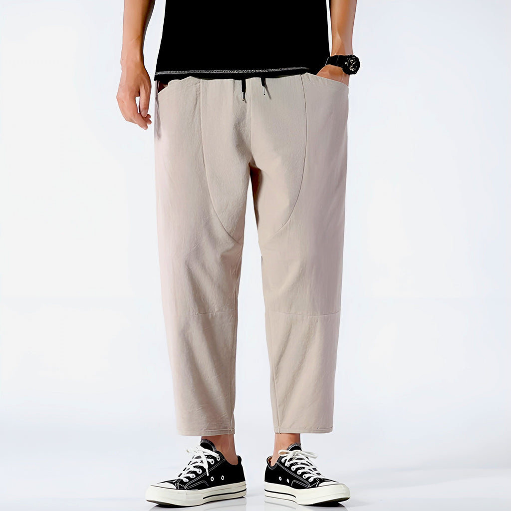 Paul Cropped Cotton Pants