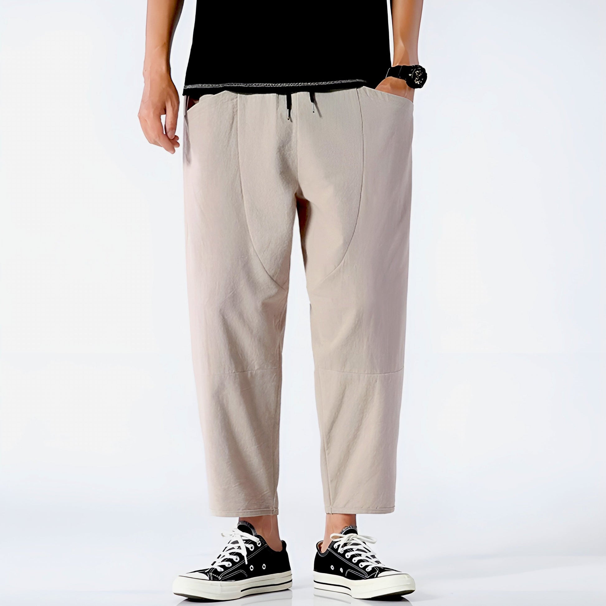 Paul Cropped Cotton Pants