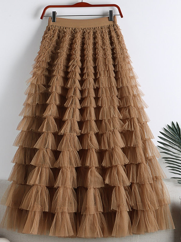 Harley Skirt Khaki One Size