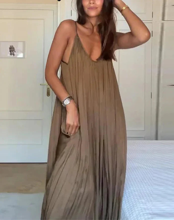 CEMILA JUMPSUIT Brown