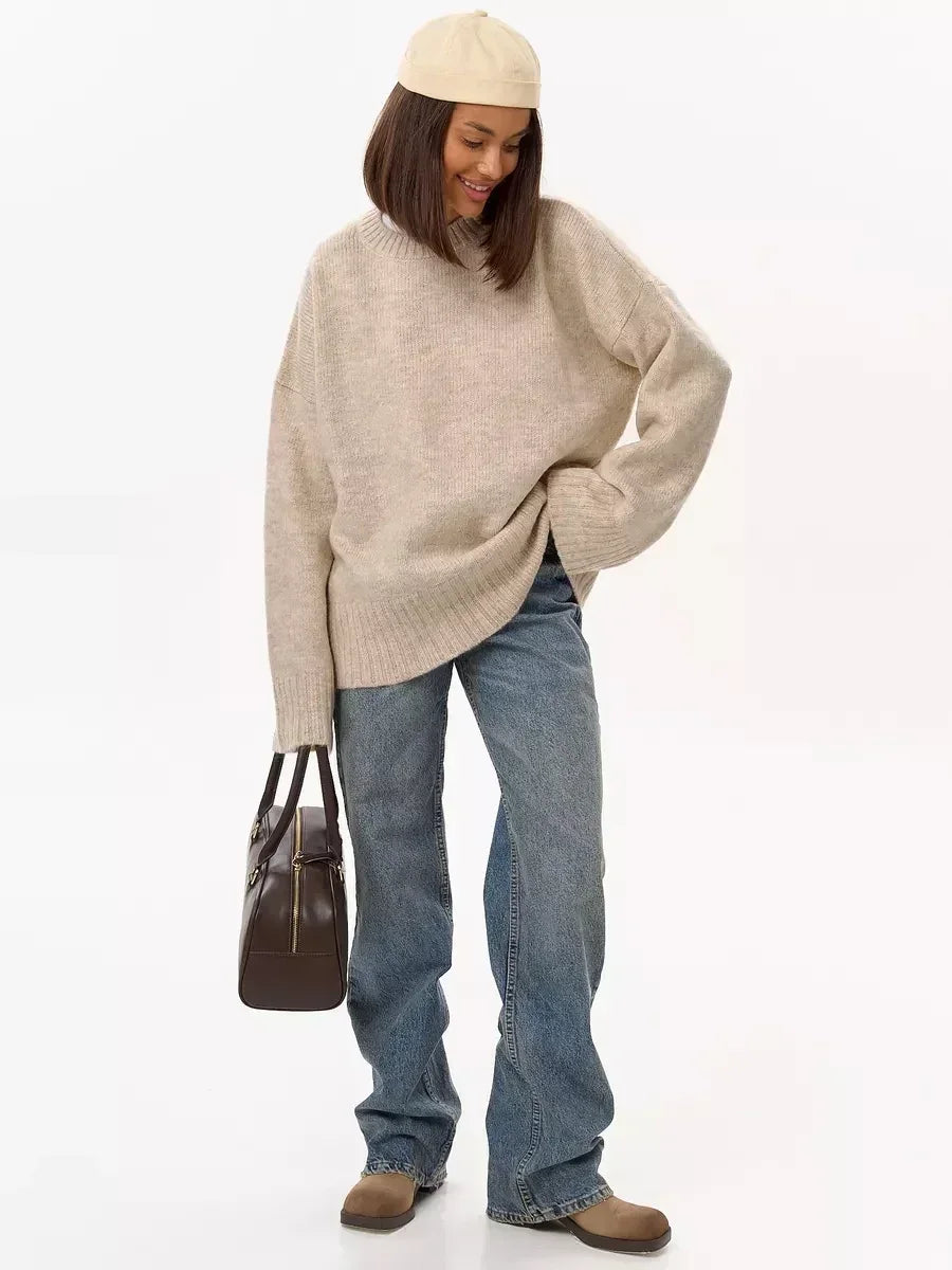 EMMA SWEATER Caramel One Size