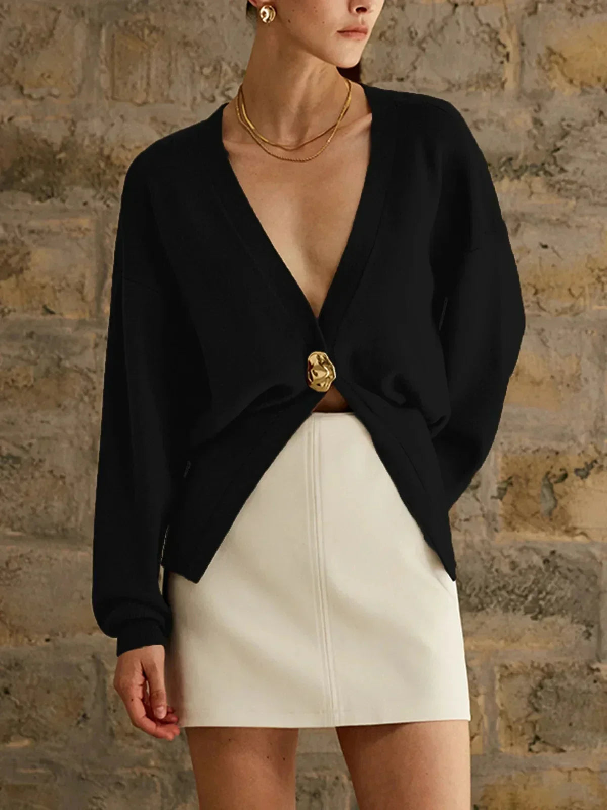AZALEA CARDIGAN Black