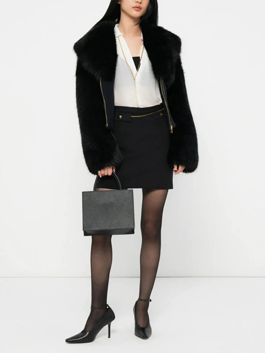 Women’s Slim Fit Patchwork Jacket