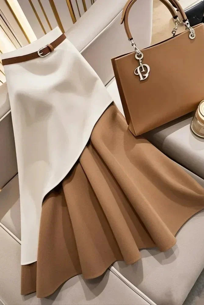 LUSI SKIRT Camel