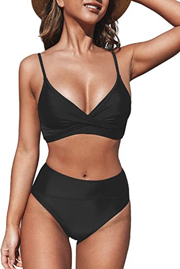 COLTER SWIMSUIT black