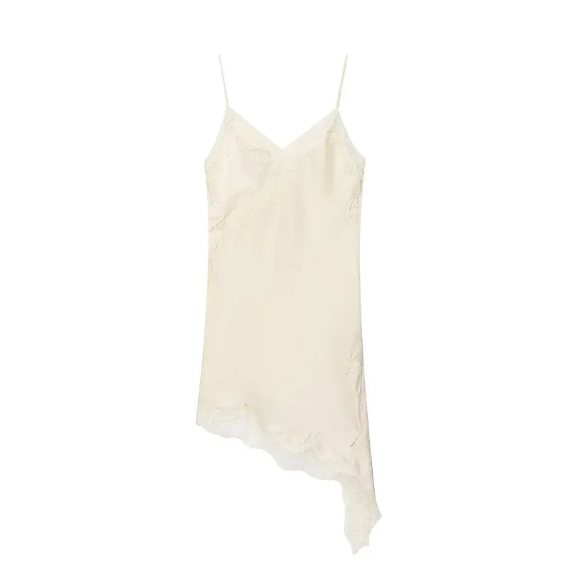 Lace Slip Mini Dress