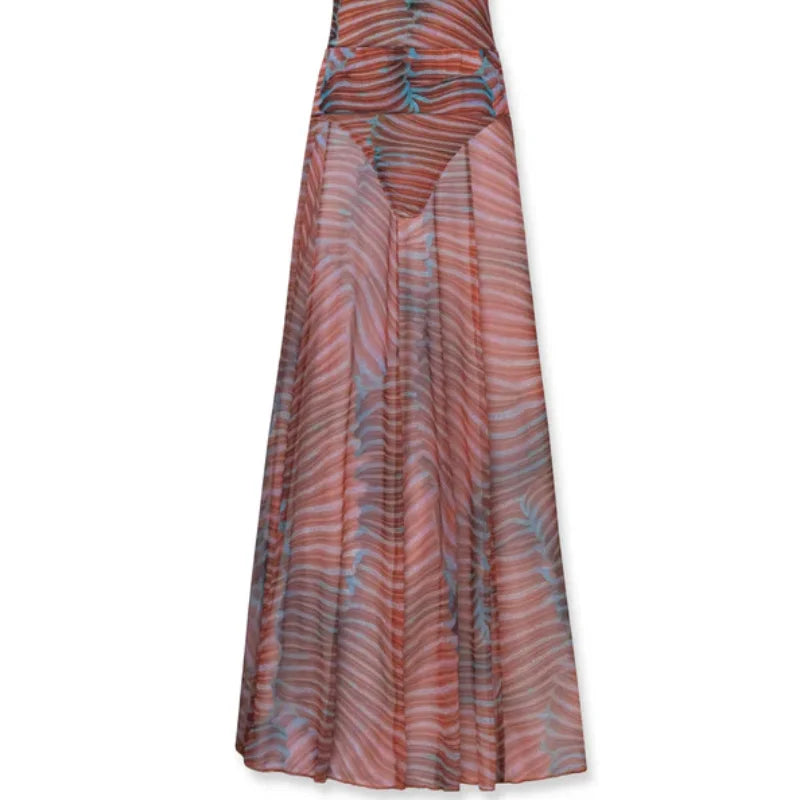 NILA Maxi Dress Sets 2 Pieces skirt