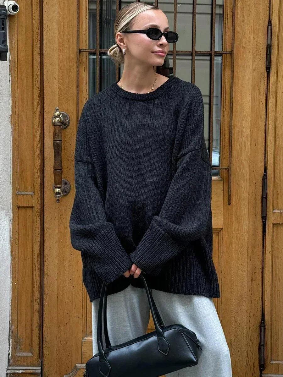 EMMA SWEATER Black One Size