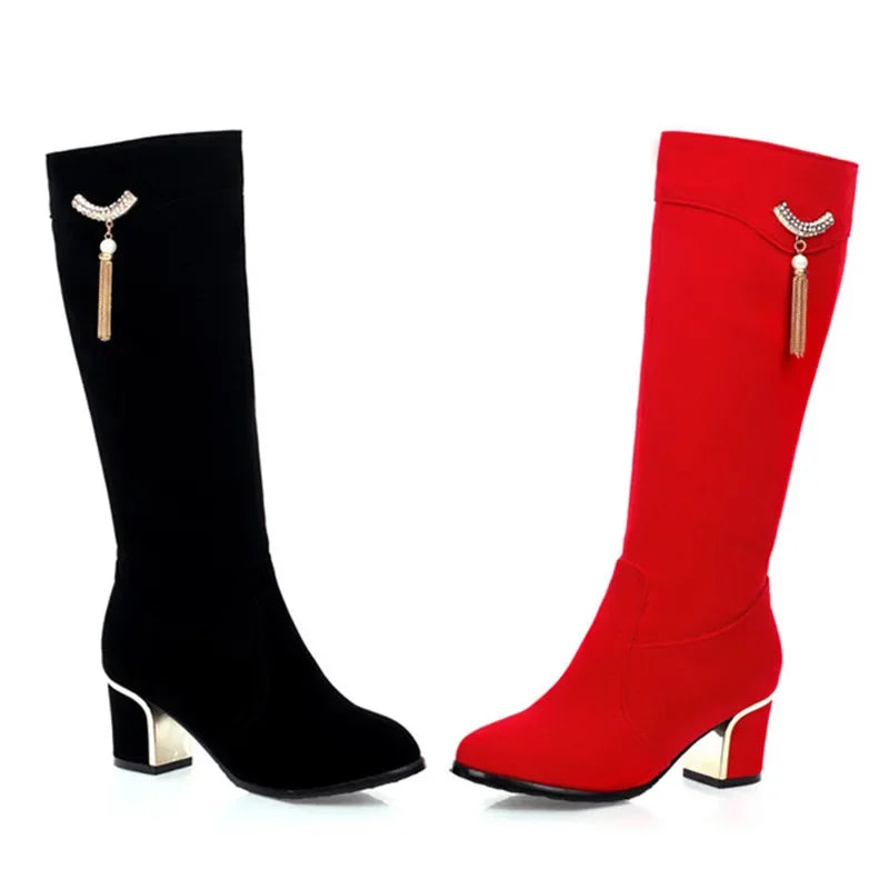 Victoria Knee-High Boots