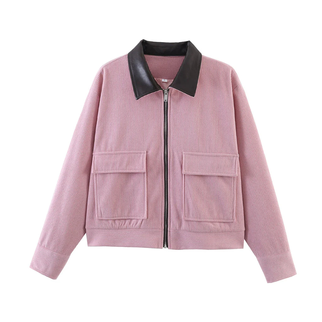 Soft Zip-Up Street Jacket