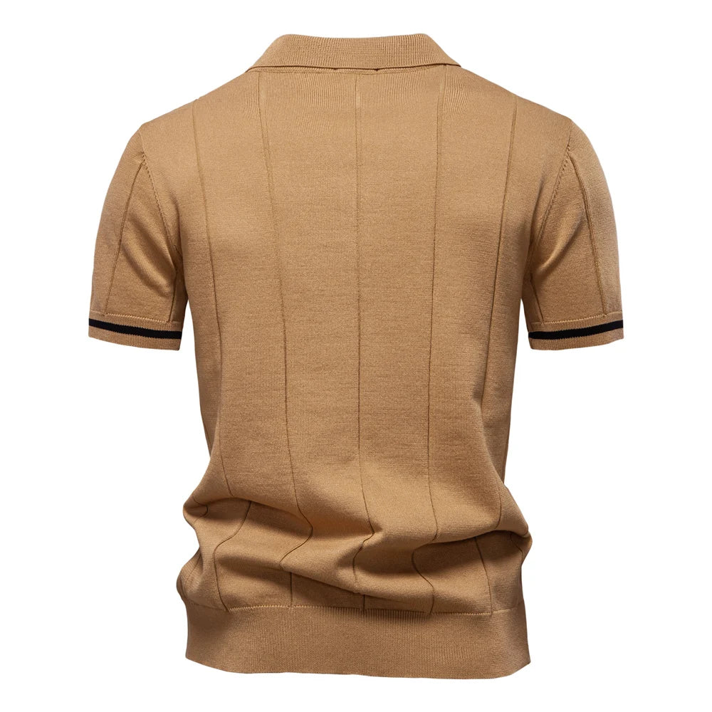 Hudson Zip Polo