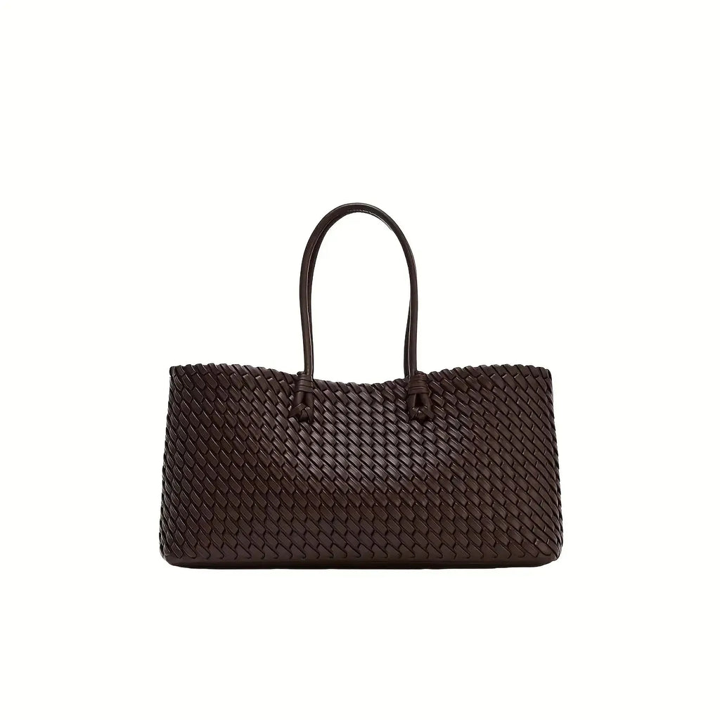Luxury Woven Large Tote Bag