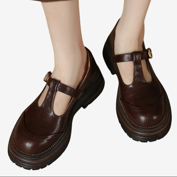 Serane | Soft Curve Mary Janes