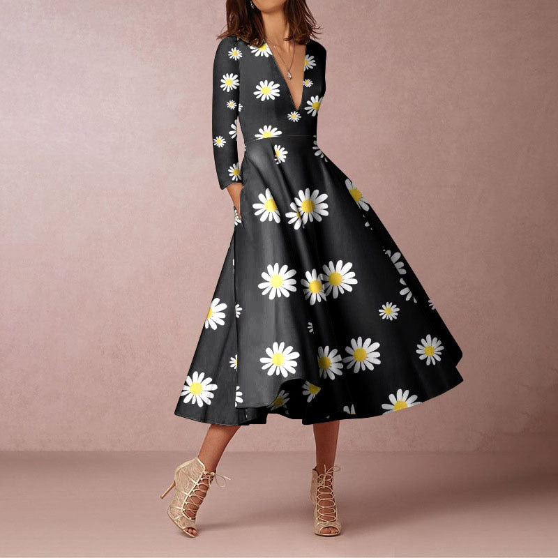 Sheny Dress Chrysanthemum