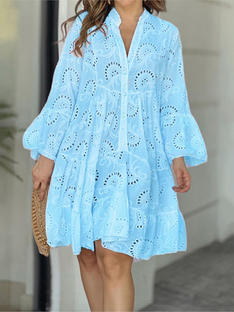 MALYNA DRESS Blue