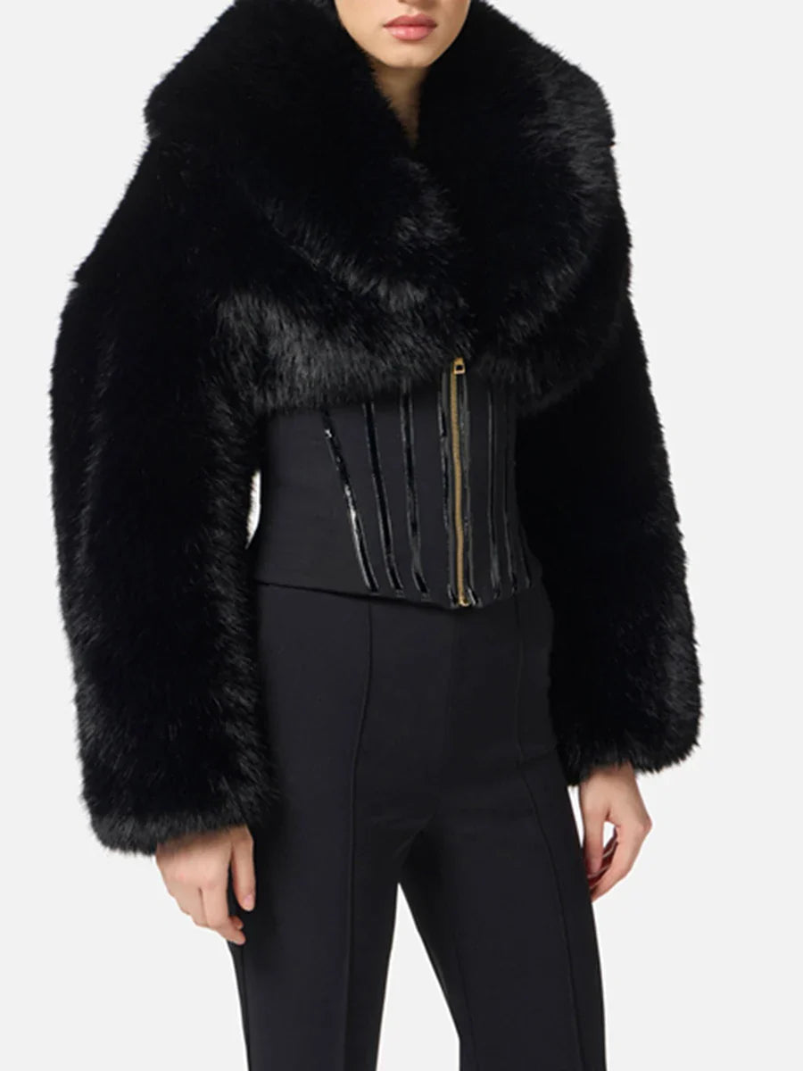 Women’s Slim Fit Patchwork Jacket