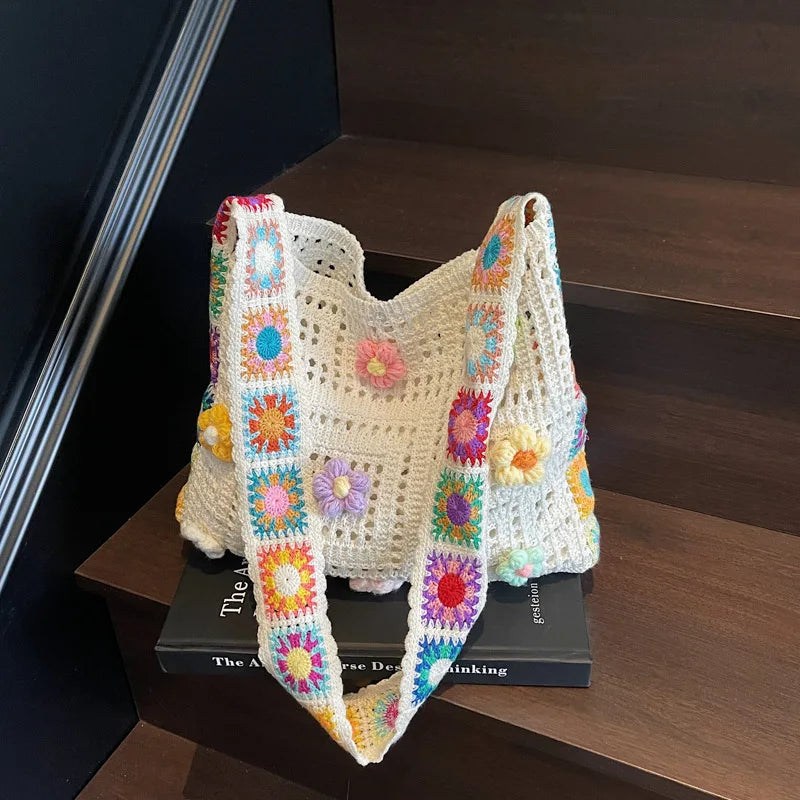 Women's Boho Crochet Bag