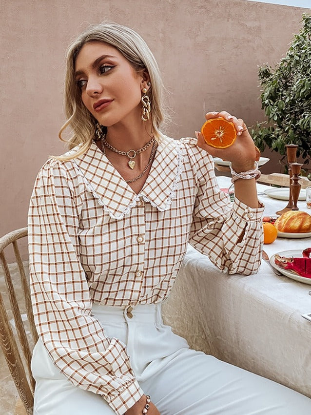 HADLEY BLOUSE Auburn