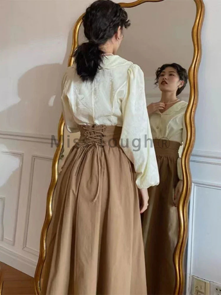 Women’s Vintage Long Skirt