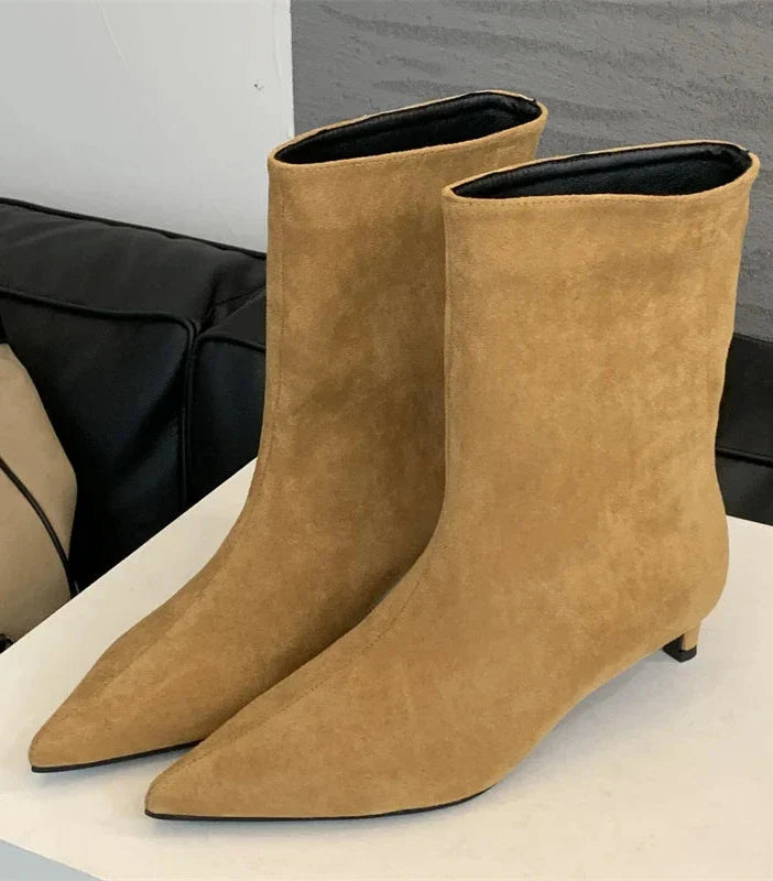 LESIA BOOTS Light Brown