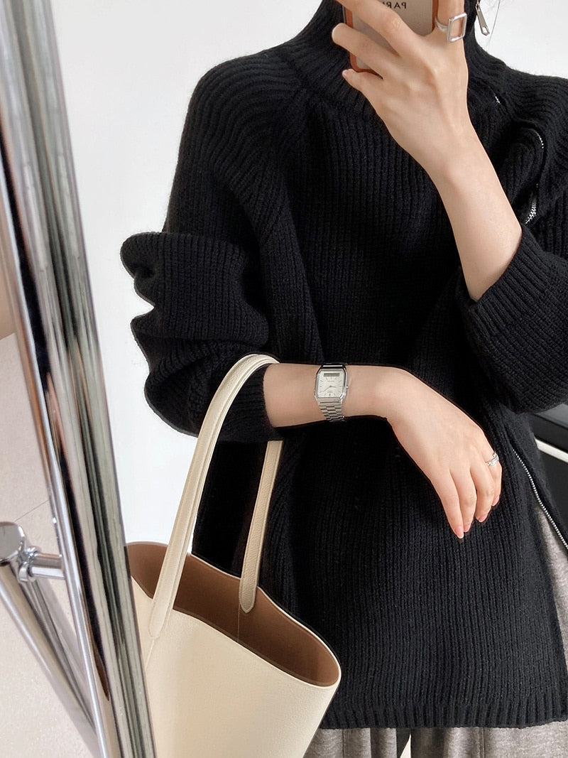 ISMIRA SWEATER Black One Size