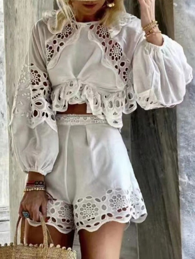 STEPHANIE SET white