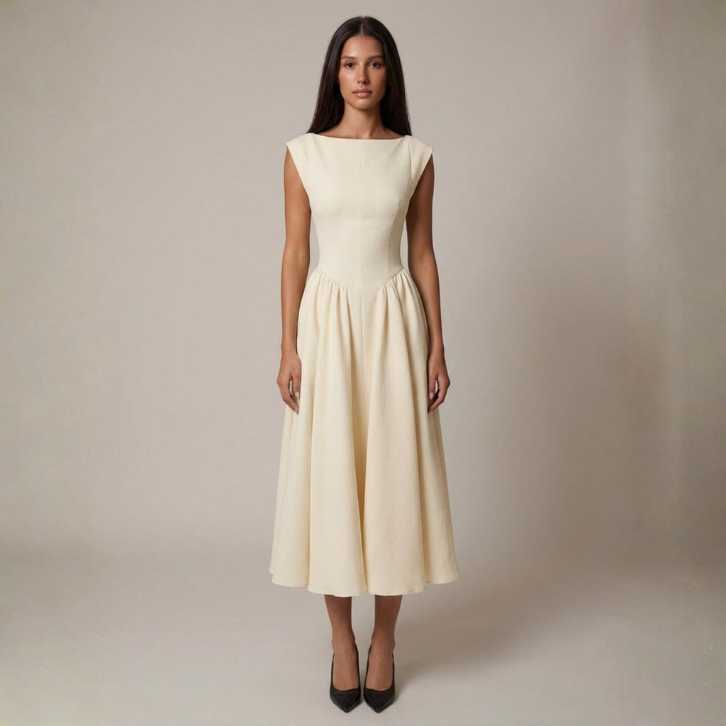 The Verona Cut-Out Midi Dress