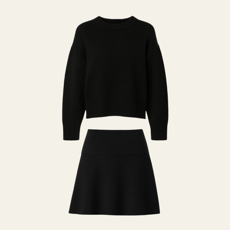 The Milan Wool Knit Set