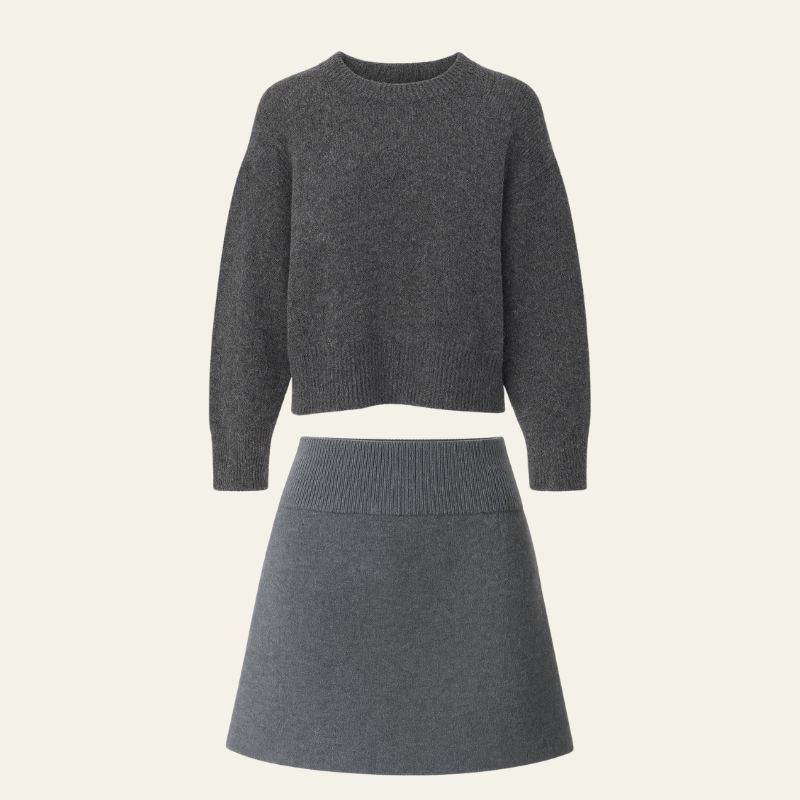 The Milan Wool Knit Set