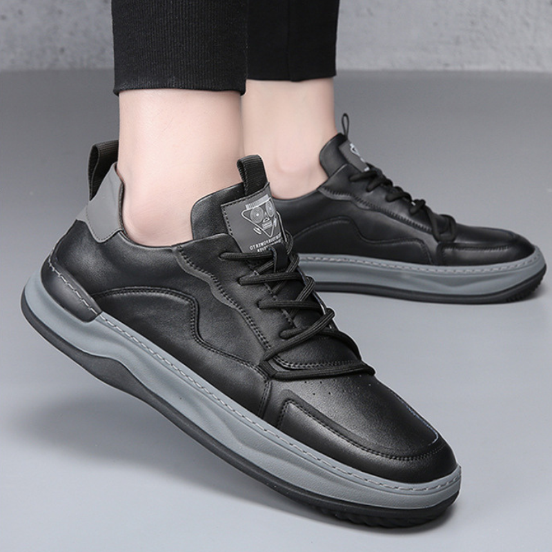 Enzo Genuine Leather Sneakers