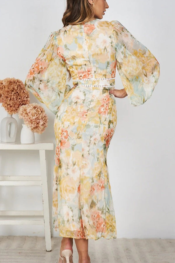 Slim Fit Irregular Fold Swallowtail Skirt Dress