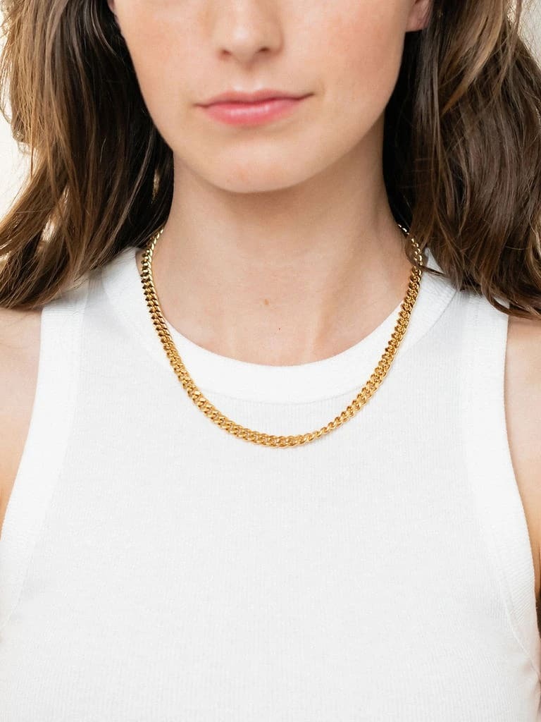 Maki Chain Necklace Gold one size