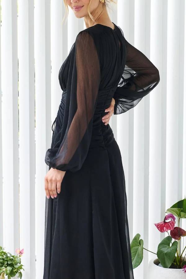 Sabine Maxi Dress - Black
