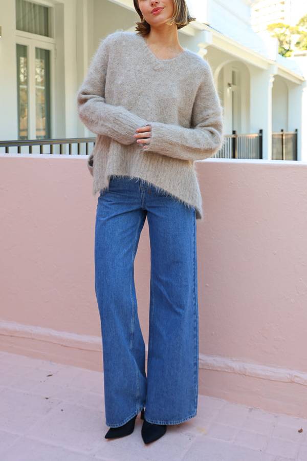 Vancouver Knit in Oat Marle