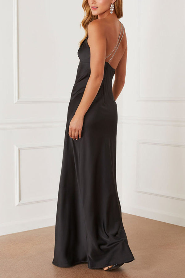 Zaine One Shoulder Maxi Dress