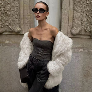 The Aurelia Faux Fur Coat