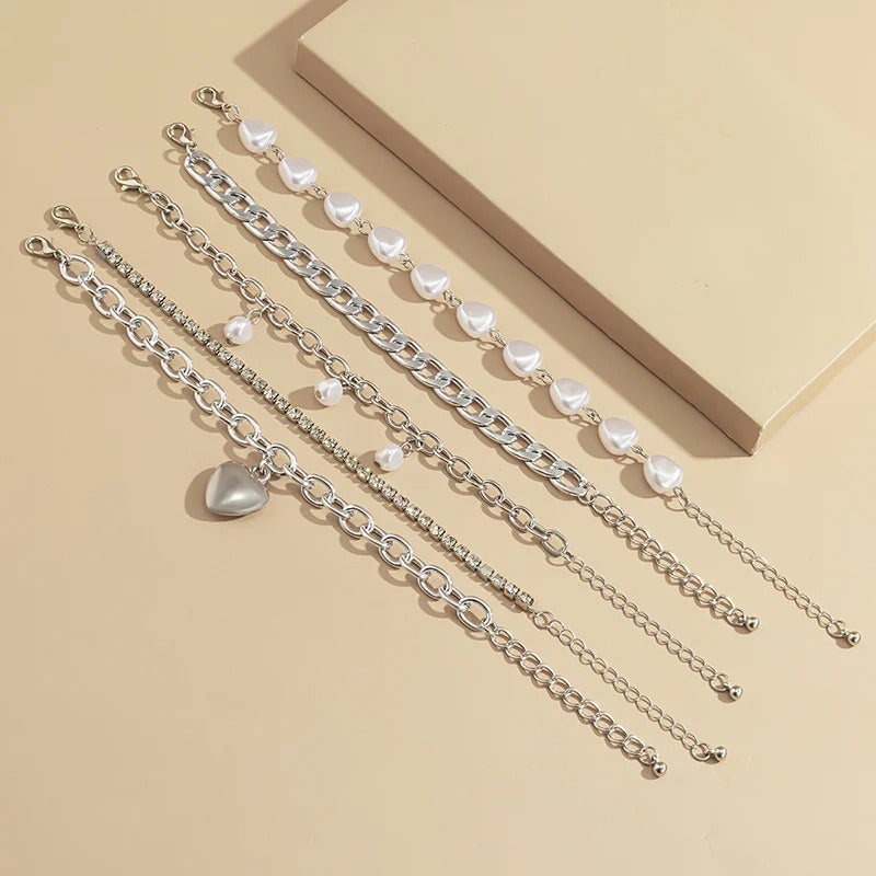 Special Shaped Imitation Pearl Vintage Baroque Bracelet