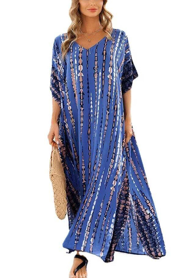 Loose, casual Kaftan,Beach dress 3 F