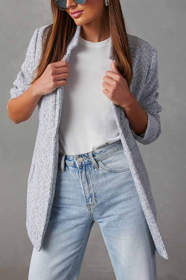 TAYSHIA POCKETED COAT White