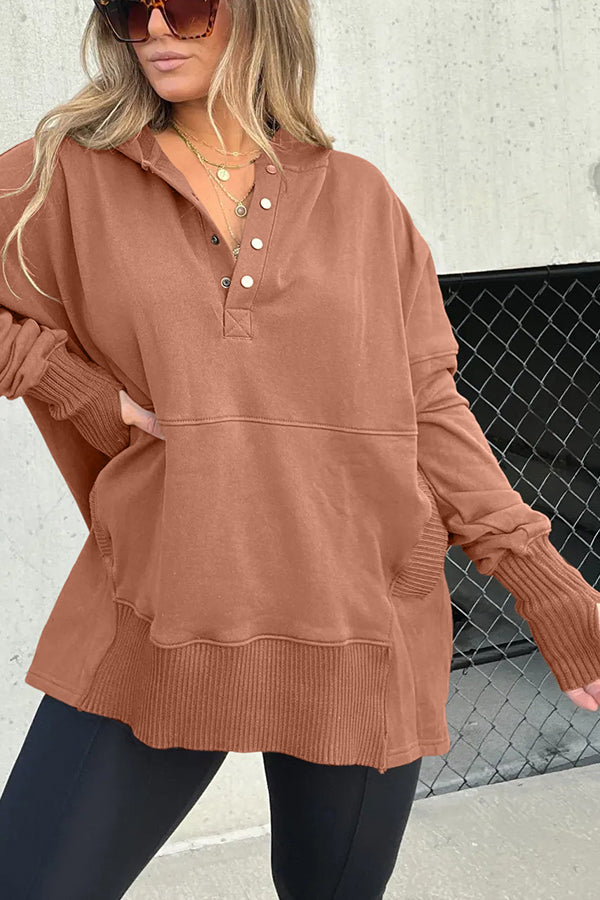 2023 FIRST CLASS OVERSIZED HOODIE Chocolate