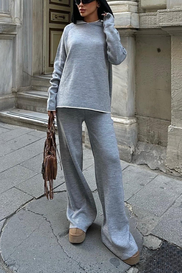 Harper Pile Trouser Set