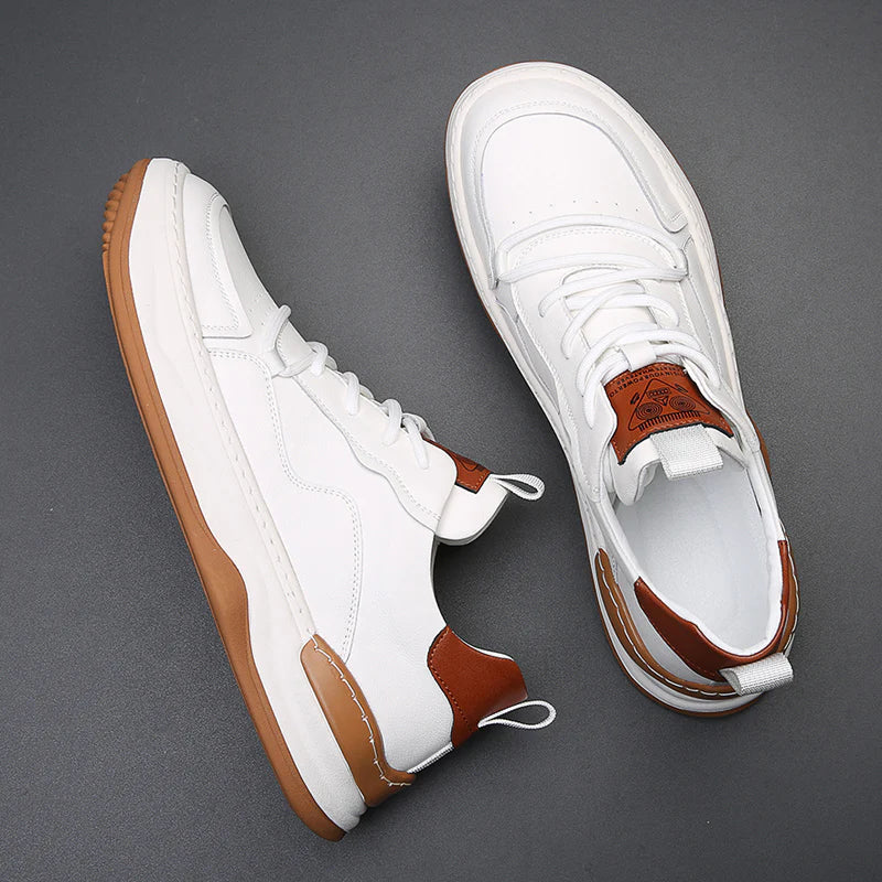 Enzo Genuine Leather Sneakers