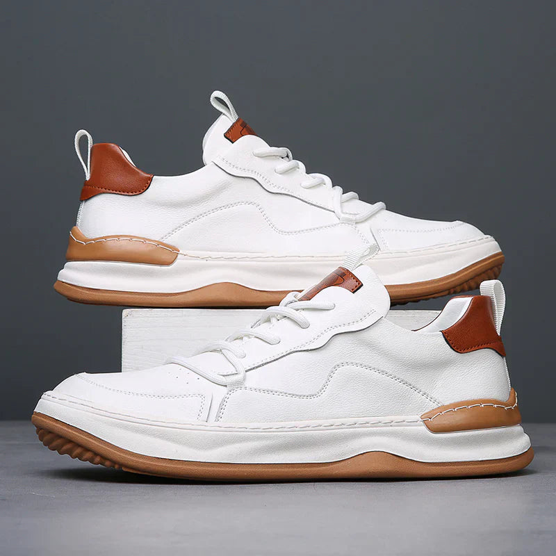 Enzo Genuine Leather Sneakers