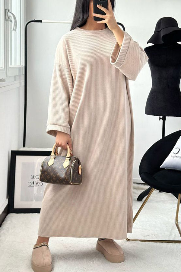 Cotton Dress Apricot One size